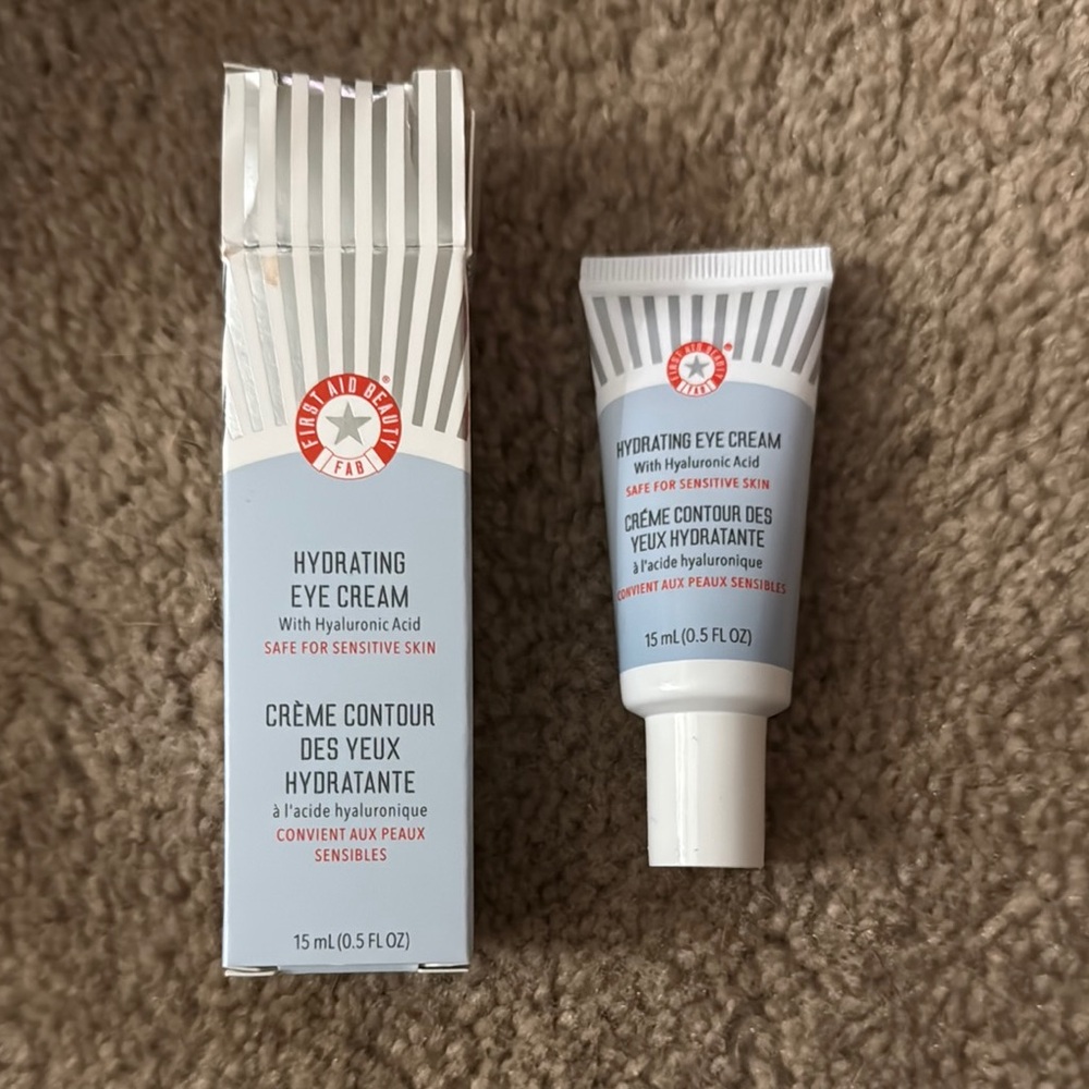 First Aid Beauty Eye Cream White and Red Skincare